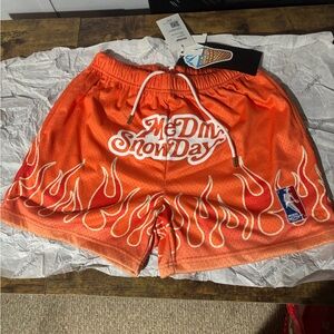 MEDM × Snow Day shorts